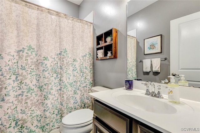 5858 Pilmour Dr, Providence Forge, VA 23140 - full bathroom featuring vanity and curtained shower