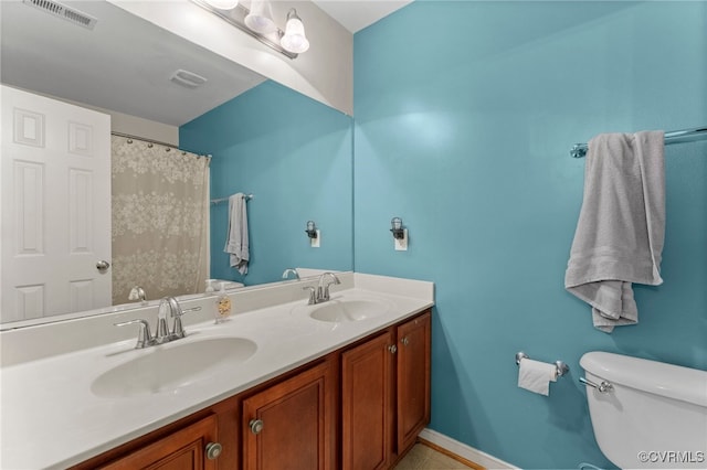 5129 Jenkins Forest Ln, Sandston, VA 23150 - full bathroom featuring double vanity and tile patterned flooring