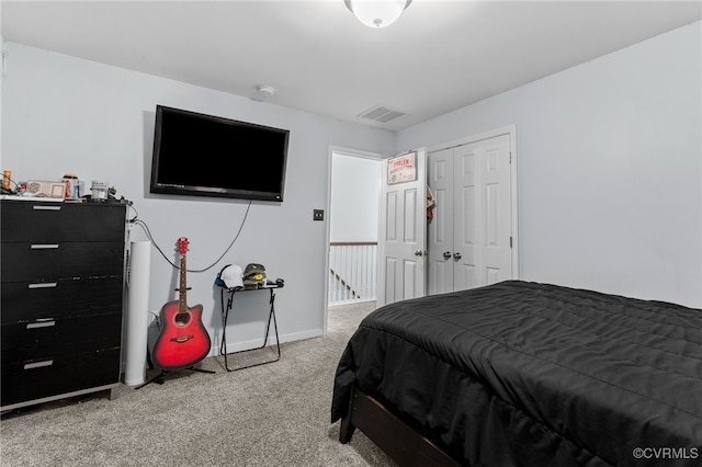 5129 Jenkins Forest Ln, Sandston, VA 23150 - bedroom featuring light carpet and a closet