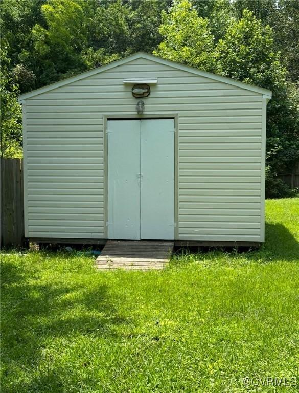24501 River Rd, North Dinwiddie, VA 23803 - view of shed