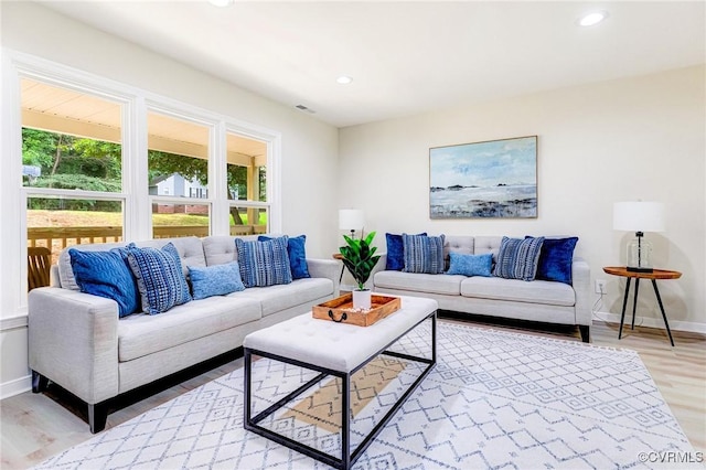 6910 Siliman Dr, Chesterfield, VA 23832 - living room with light wood-type flooring and recessed lighting