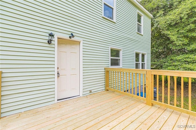 6910 Siliman Dr, Chesterfield, VA 23832 - view of wooden deck