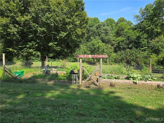 20803 Old Beaver Pond Rd, Mc Kenney, VA 23872 - view of yard featuring a vegetable garden