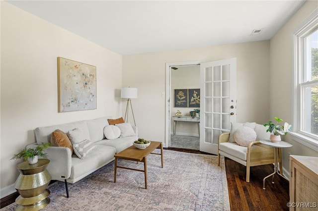 3912 Alma Ave, Henrico, VA 23222 - living room with wood finished floors and baseboards