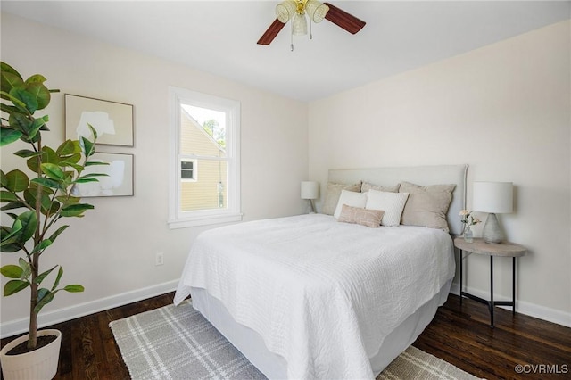3912 Alma Ave, Henrico, VA 23222 - bedroom featuring wood finished floors and a ceiling fan