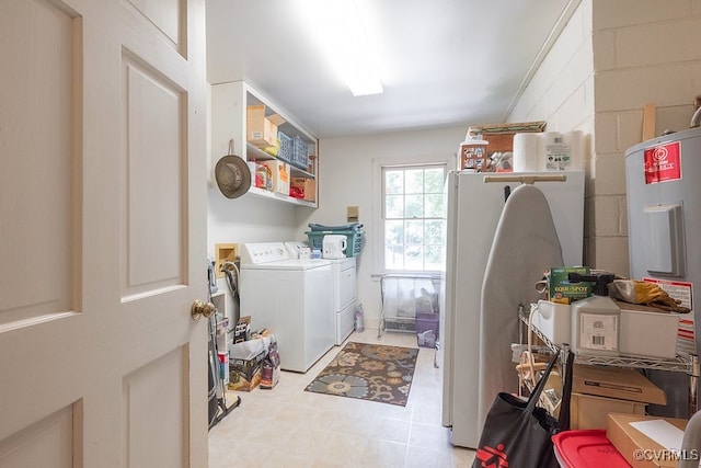 570 Three Chopt Rd, Manakin Sabot, VA 23103 - washroom with independent washer and dryer and electric water heater