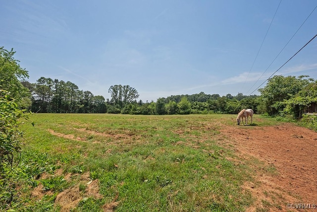 570 Three Chopt Rd, Manakin Sabot, VA 23103 - view of yard with a view of countryside