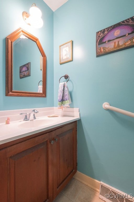 570 Three Chopt Rd, Manakin Sabot, VA 23103 - bathroom with vanity and tile patterned flooring