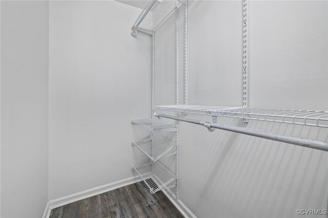 1203 Lemonwood Dr, North Prince George, VA 23860 - walk in closet featuring wood finished floors