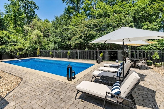 14230 Post Mill Dr, Midlothian, VA 23113 - view of swimming pool with a patio area