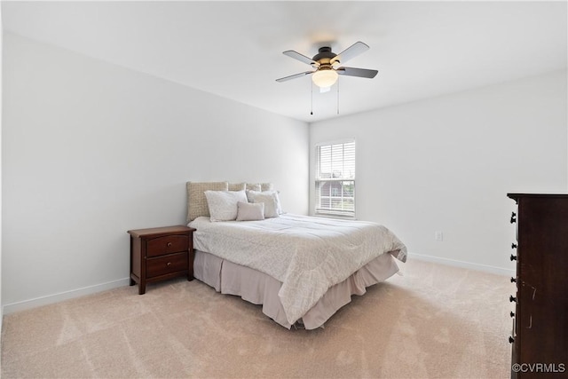 3636 Knighton Cir, Midlothian, VA 23112 - bedroom featuring light colored carpet and ceiling fan