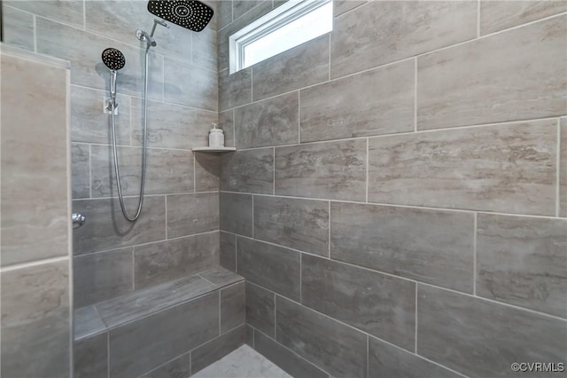 3016 Maple Grove Ln, Powhatan, VA 23139 - full bathroom featuring a tile shower