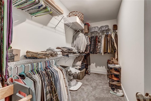 3016 Maple Grove Ln, Powhatan, VA 23139 - walk in closet featuring carpet flooring