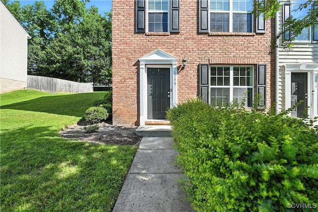3036 Perdue Springs Ln, Chester, VA 23831 - property entrance with brick siding
