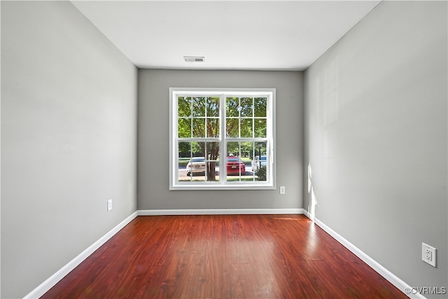 3036 Perdue Springs Ln, Chester, VA 23831 - spare room featuring wood finished floors and baseboards