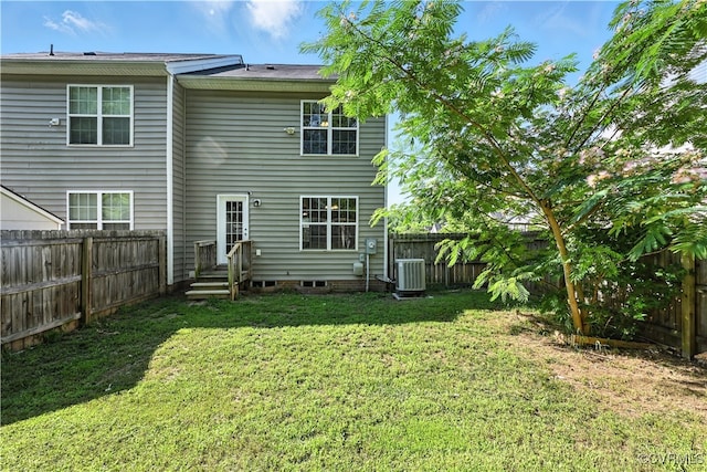 3036 Perdue Springs Ln, Chester, VA 23831 - rear view of property featuring a fenced backyard