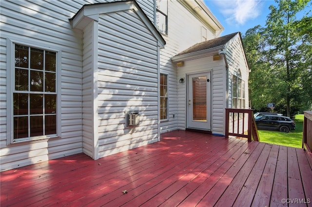 8248 Hampton Arbor Cir, Chesterfield, VA 23832 - view of wooden deck