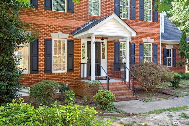 8248 Hampton Arbor Cir, Chesterfield, VA 23832 - view of front facade featuring brick siding and a shingled roof