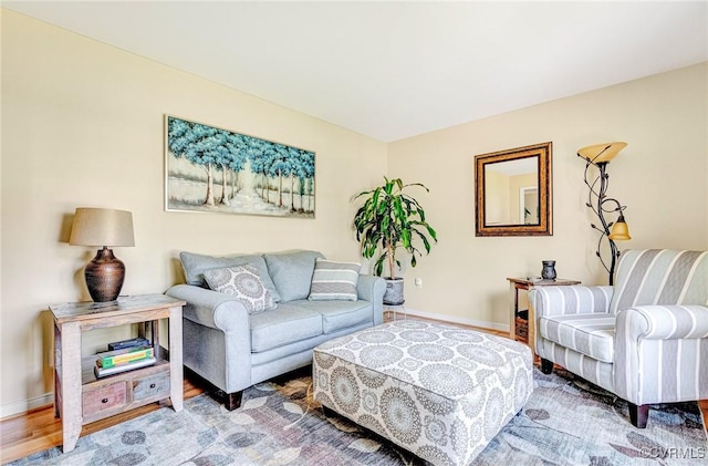 5773 S Jessup Rd, Chesterfield, VA 23832 - living room with baseboards and wood finished floors