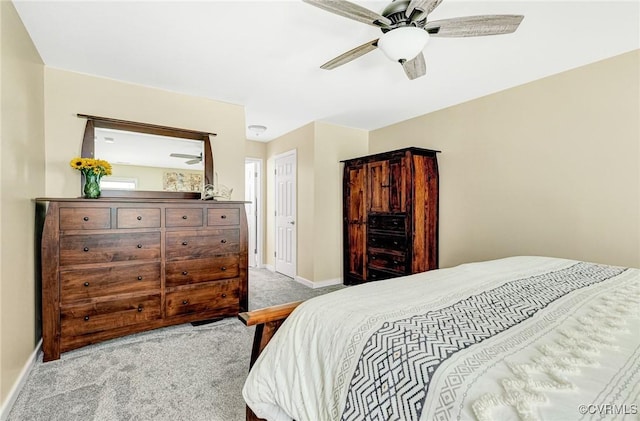 5773 S Jessup Rd, Chesterfield, VA 23832 - bedroom with carpet floors and ceiling fan