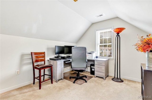 5773 S Jessup Rd, Chesterfield, VA 23832 - office with vaulted ceiling and light colored carpet