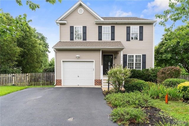 5413 Cranston Ct, Henrico, VA 23059 - traditional-style house with driveway and a garage