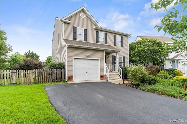 5413 Cranston Ct, Henrico, VA 23059 - traditional-style house featuring a garage and driveway