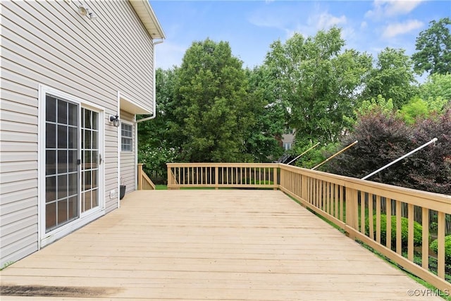 5413 Cranston Ct, Henrico, VA 23059 - view of wooden deck