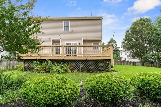 5413 Cranston Ct, Henrico, VA 23059 - back of house featuring a deck