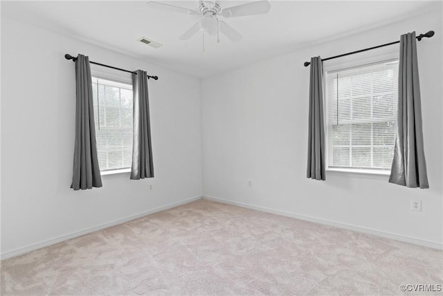 5413 Cranston Ct, Henrico, VA 23059 - spare room with carpet and ceiling fan