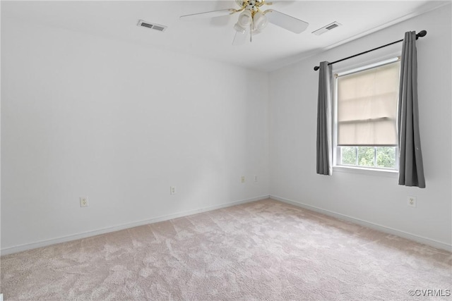 5413 Cranston Ct, Henrico, VA 23059 - empty room with light carpet and ceiling fan