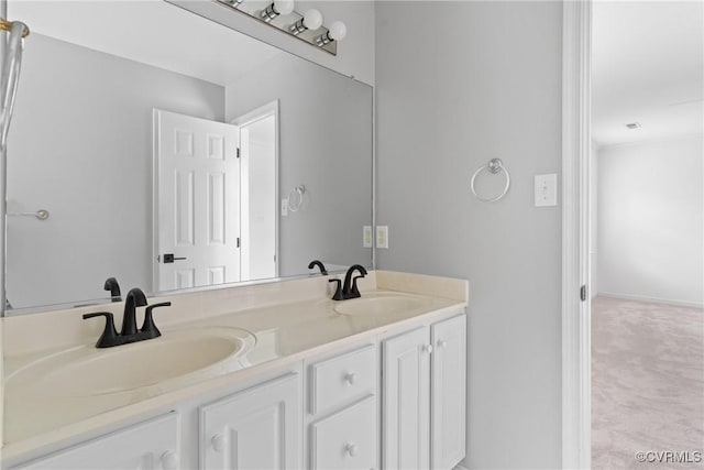 5413 Cranston Ct, Henrico, VA 23059 - bathroom with double vanity