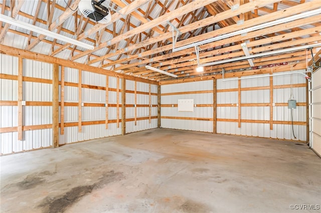 6125 Trinity Church Rd, Dinwiddie, VA 23833 - garage featuring a garage door opener