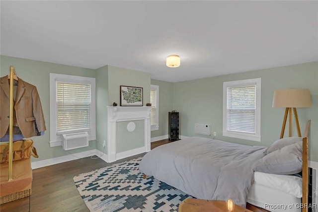 186 Bay Shore Point Rd, Port Haywood, VA 23138 - bedroom with wood finished floors and baseboards