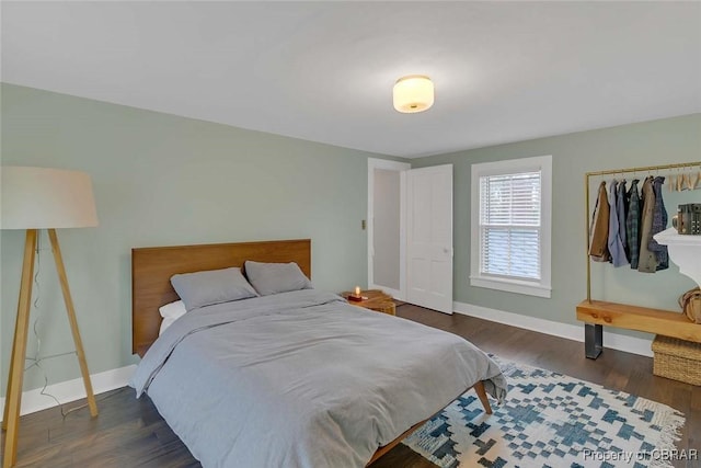 186 Bay Shore Point Rd, Port Haywood, VA 23138 - bedroom featuring baseboards and wood finished floors