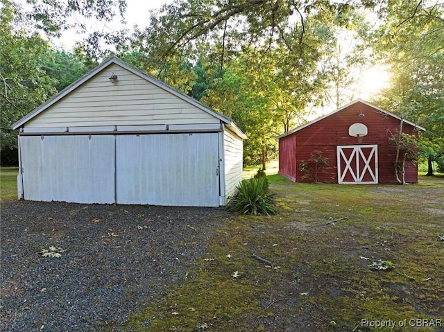 186 Bay Shore Point Rd, Port Haywood, VA 23138 - view of barn