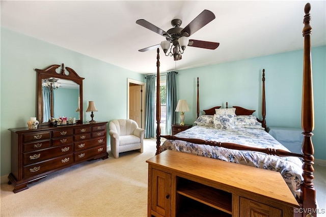4310 Courthouse Rd, Prince George, VA 23875 - bedroom with light colored carpet and a ceiling fan