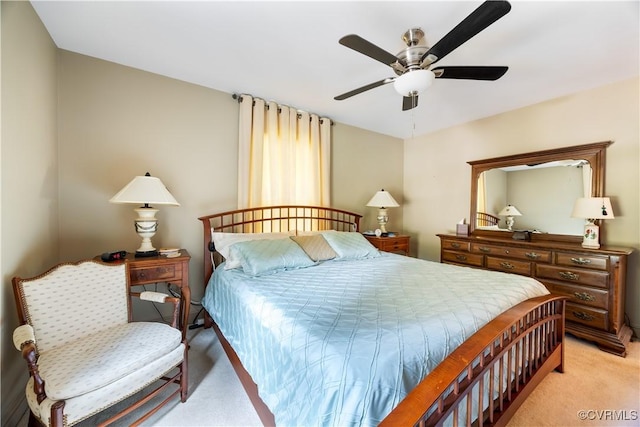 4310 Courthouse Rd, Prince George, VA 23875 - bedroom with light carpet and a ceiling fan