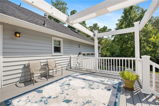 4310 Courthouse Rd, Prince George, VA 23875 - view of wooden deck