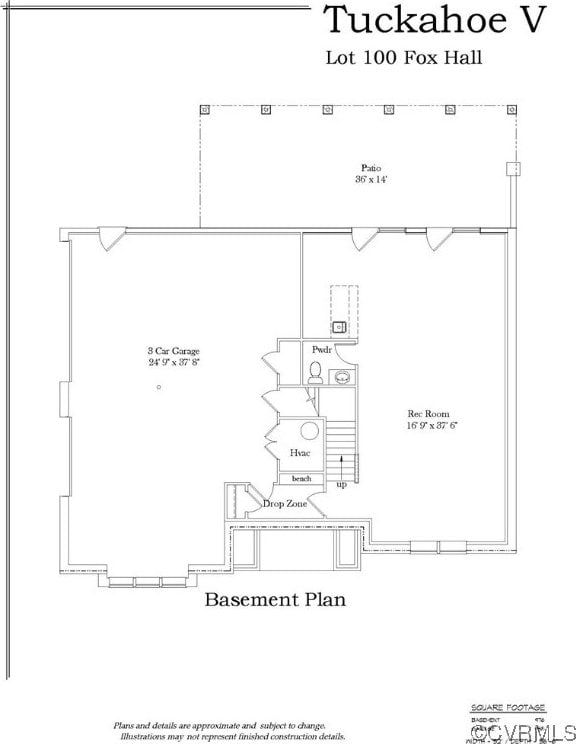 13000 Huntsteed Ct, Ridge Branch, VA 23233 - view of home floor plan