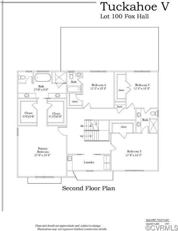 13000 Huntsteed Ct, Ridge Branch, VA 23233 - view of floor plan / room layout