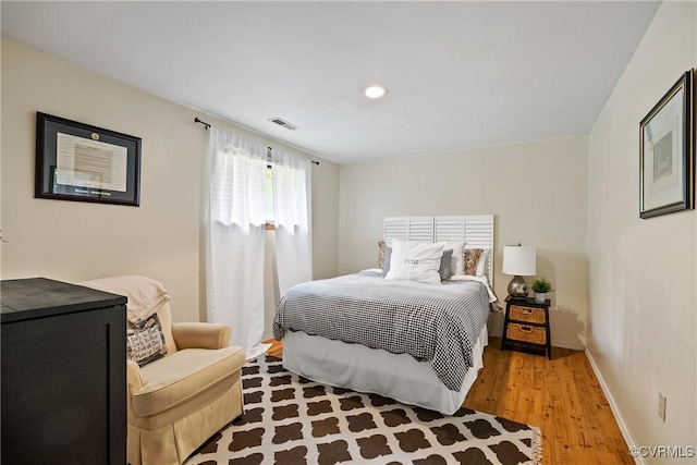 275 Meadowview Ln, Farmville, VA 23901 - bedroom with light wood-style floors and recessed lighting