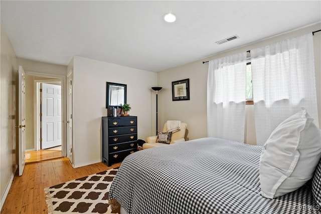 275 Meadowview Ln, Farmville, VA 23901 - bedroom featuring light wood-style flooring and baseboards