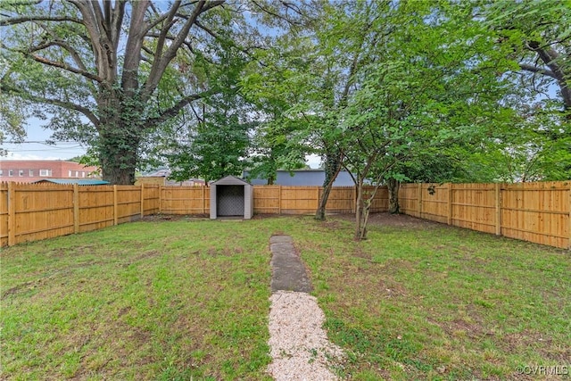 3406 Lawson St, Richmond, VA 23224 - fenced backyard featuring a shed