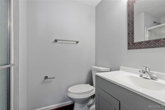 7604 Roscommon Ct Unit 2403, Henrico, VA 23228 - bathroom with vanity and a shower with door