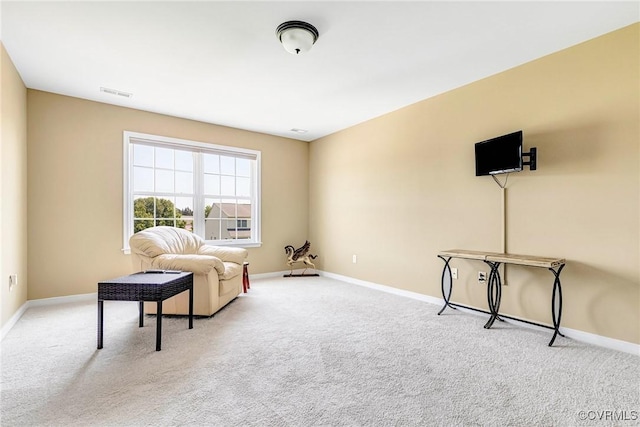 8125 Janice Ave, Mechanicsville, VA 23111 - sitting room featuring carpet and baseboards