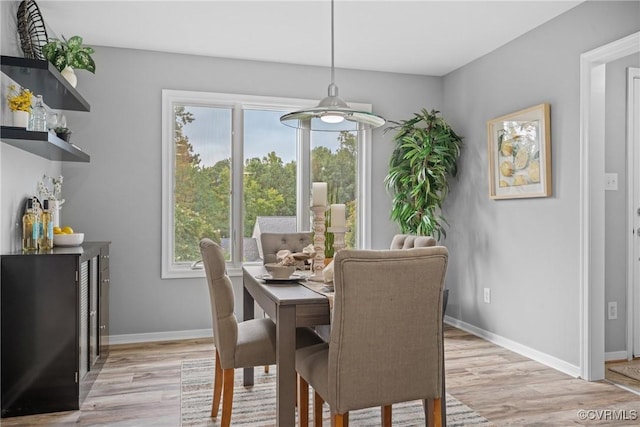 9712 Kingussle Ln, North Chesterfield, VA 23236 - dining area with healthy amount of natural light and light wood-style floors