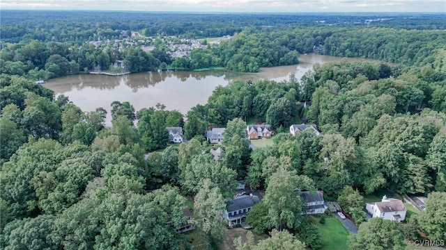 9712 Kingussle Ln, North Chesterfield, VA 23236 - view of property location with a forest