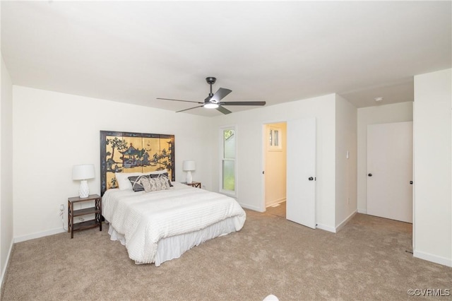 3211 Fox Chase Dr, Midlothian, VA 23112 - carpeted bedroom with baseboards and ceiling fan