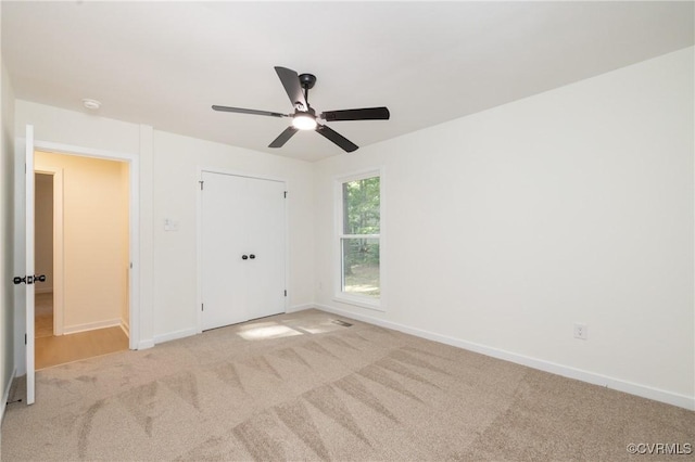 3211 Fox Chase Dr, Midlothian, VA 23112 - unfurnished bedroom with carpet and ceiling fan